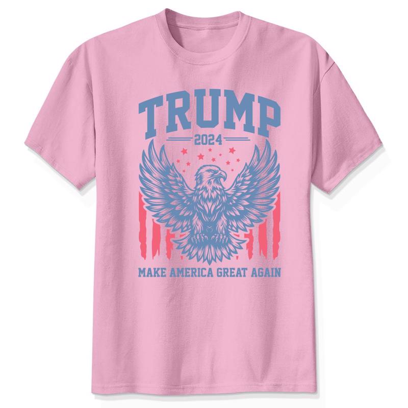 Trump 2024 MAGA Eagle American Flag Shirt