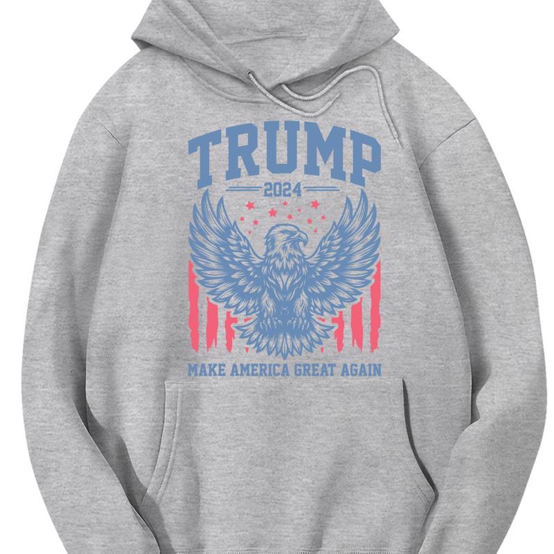 Trump 2024 MAGA Eagle American Flag Shirt