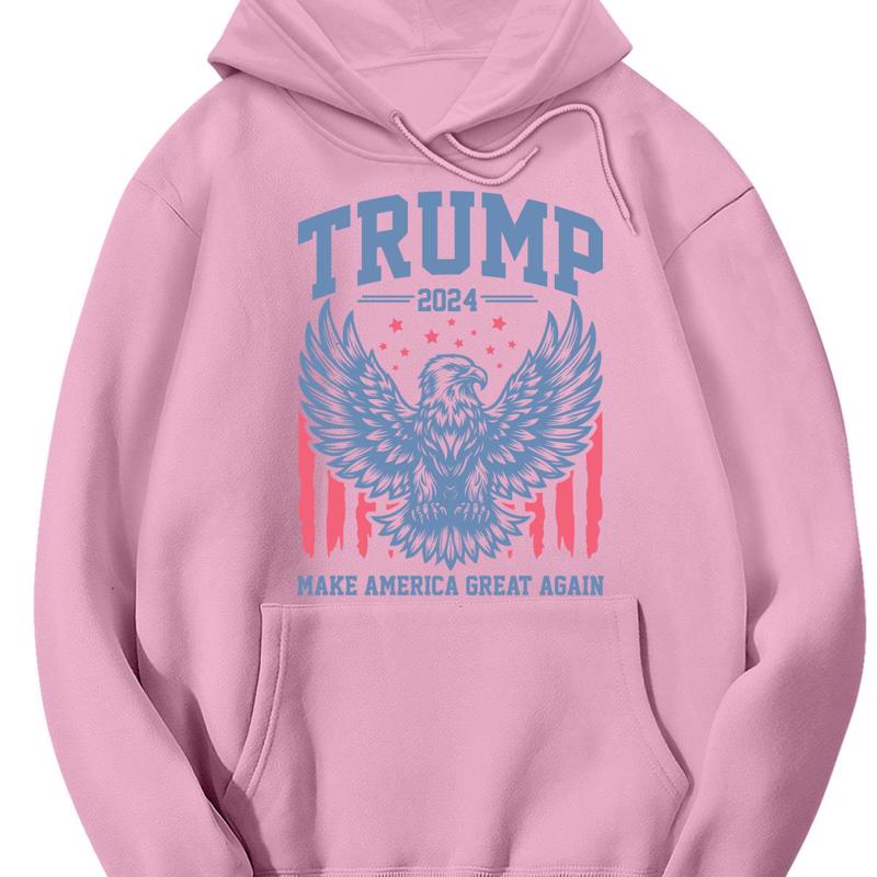 Trump 2024 MAGA Eagle American Flag Shirt