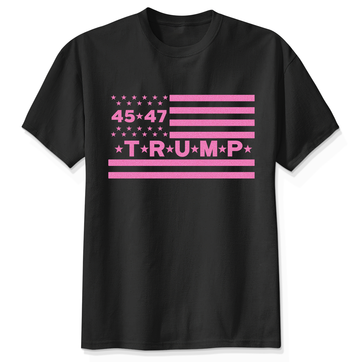 American Flag 45 47 MAGA Trump Shirt